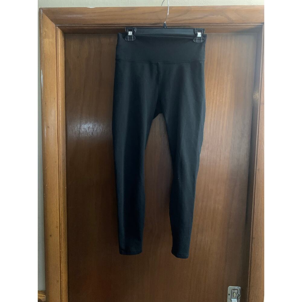 Fabletics PowerHold Black Leggings High Rise Athleisure Workout